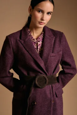 Polín Et Moi Casacos-Sobretudo de pano Amaia Granada