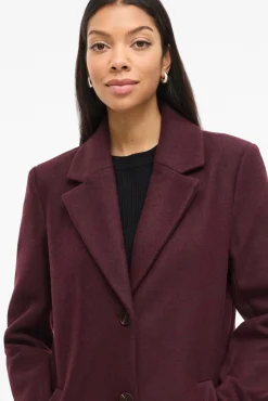 Vila Sobretudos|Casacos-Sobretudo de tecido com lapelas Granada