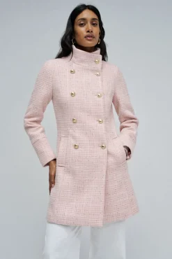 Salsa Jeans Sobretudos|Casacos-Sobretudo de tweed Grace Subiu