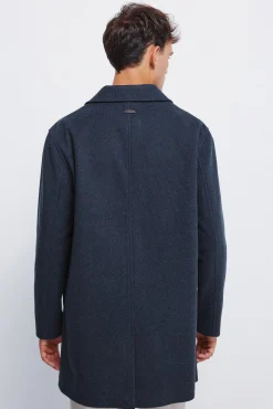 Springfield Sobretudos-Sobretudo elástico confortável azul