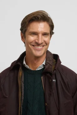 Silbon Sobretudos-Sobretudo encerado clássico Castanho