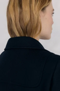 Pedro del Hierro Casacos-Sobretudo estilo marinheiro Azul