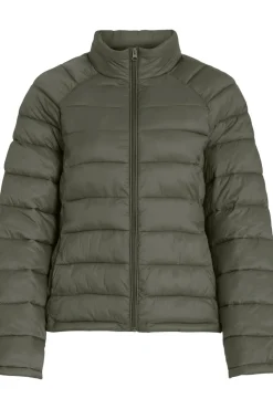 Vila Sobretudos|Casacos-Sobretudo leve e acolchoado Verde