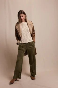 Slowlove Casacos-Sobretudo longo com efeito dupla face Tostado