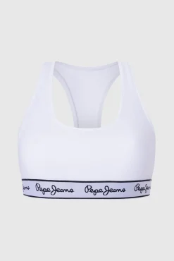 Pepe Jeans Roupa Interior-Soutien bralette branco