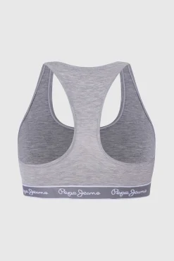 Pepe Jeans Roupa Interior-Soutien bralette cinzento