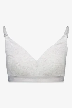 Women'secret Roupa Interior|Maternidade-Soutien de maternity de algodão cinza NATURAL cinzento