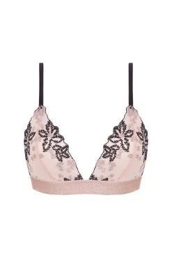 Women'secret Roupa Interior-Soutien de tule bordado NATURAL preto