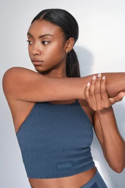 Dash and Stars Roupa Interior-Soutien desportivo Smock SEAMLES COMFORT azul