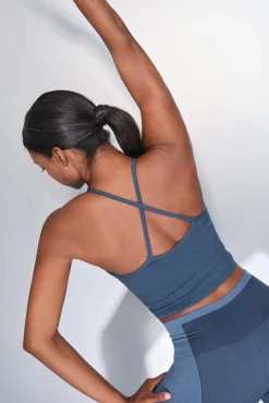 Dash and Stars Roupa Interior-Soutien desportivo Smock SEAMLES COMFORT azul