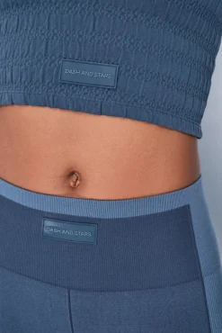 Dash and Stars Roupa Interior-Soutien desportivo Smock SEAMLES COMFORT azul