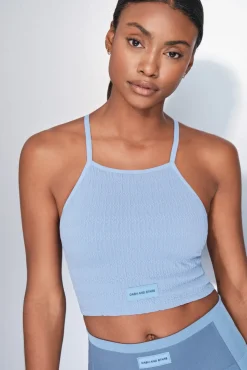 Dash and Stars Roupa Interior-Soutien desportivo Smock SEAMLES COMFORT azul