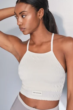 Dash and Stars Roupa Interior-Soutien desportivo branco SEAMLESS COMFORT beige