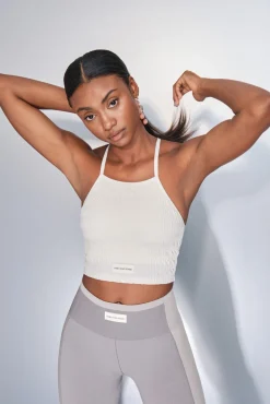 Dash and Stars Roupa Interior-Soutien desportivo branco SEAMLESS COMFORT beige