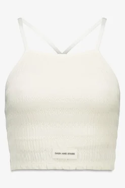 Dash and Stars Roupa Interior-Soutien desportivo branco SEAMLESS COMFORT beige