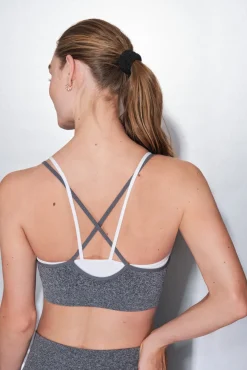 Dash and Stars Roupa Interior-Soutien desportivo cinza SEAMLESS COMFORT cinzento