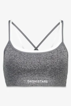 Dash and Stars Roupa Interior-Soutien desportivo cinza SEAMLESS COMFORT cinzento