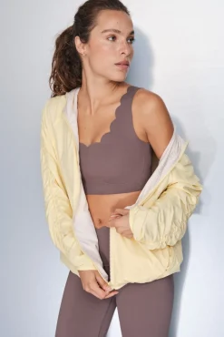 Dash and Stars Roupa Interior-Soutien desportivo COMPRESSIVE marrom cru