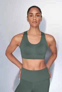 Dash and Stars Roupa Interior-Soutien desportivo COMPRESSIVO verde