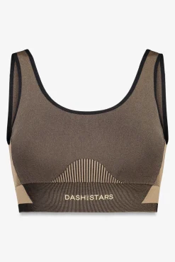 Dash and Stars Roupa Interior-Soutien desportivo SEAMLESS FIT marrom
