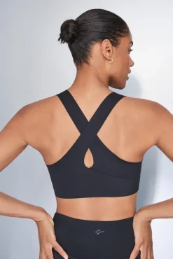 Dash and Stars Roupa Interior-Soutien desportivo COMPRESSIVE preto