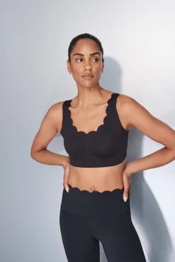 Dash and Stars Roupa Interior-Soutien desportivo COMPRESSIVE preto