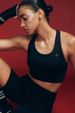 Dash and Stars Roupa Interior-Soutien desportivo 4D Stretch preto