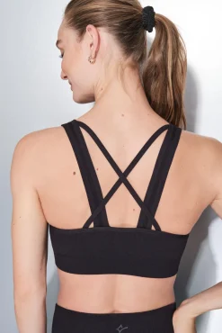 Dash and Stars Roupa Interior-Soutien desportivo SEAMLESS FIT preto