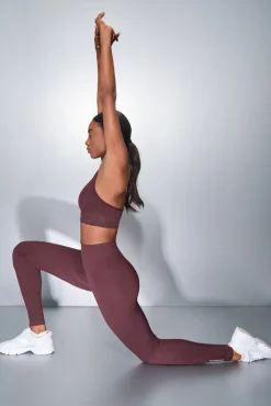 Dash and Stars Roupa Interior-Soutien desportivo roxo SEAMLESS COMFORT vermelho