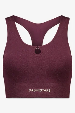 Dash and Stars Roupa Interior-Soutien desportivo roxo SEAMLESS COMFORT vermelho