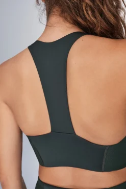 Dash and Stars Roupa Interior-Soutien desportivo 4D Stretch verde