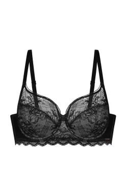 Dorina Roupa Interior-Soutien Hasina com cobertura total preto