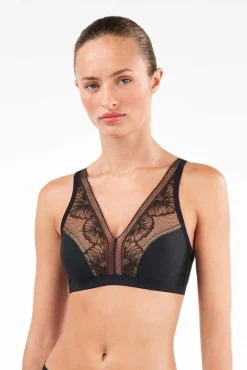 Gisela Roupa Interior-Soutien enchimento preto