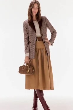 TFP by Tamara Falcó Camisolas-Suéter 100% lã com lenço Ecru