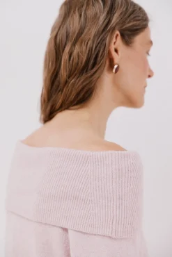 Cortefiel Camisolas-Suéter com gola multiposição Subiu