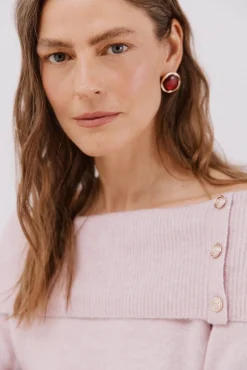 Cortefiel Camisolas-Suéter com gola multiposição Subiu