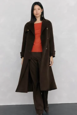 Pedro del Hierro Camisolas-Suéter com gola redonda Laranja