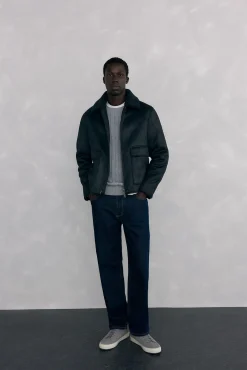 Pedro del Hierro Camisolas-Suéter de algodão e cashmere Cizento