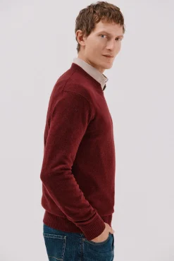 Cortefiel Camisolas-Suéter de lã com bico redonda Granada