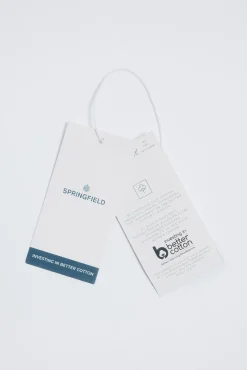 Springfield Camisolas-Suéter de malha malha branco