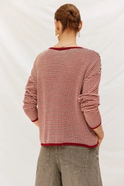 Cortefiel Camisolas-Suéter de malha malha Granada