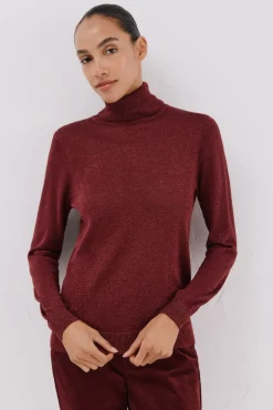 Cortefiel Camisolas-Suéter fino de lurex Granada