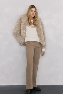 Pedro del Hierro Camisolas-Suéter jacquard geométrico Ecru