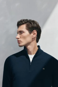 Pedro del Hierro Camisolas-Suéter semi-cisne Azul