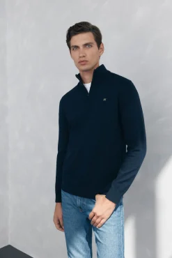 Pedro del Hierro Camisolas-Suéter semi-cisne Azul