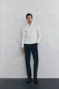 Pedro del Hierro Camisolas-Suéter semi-cisne Branco