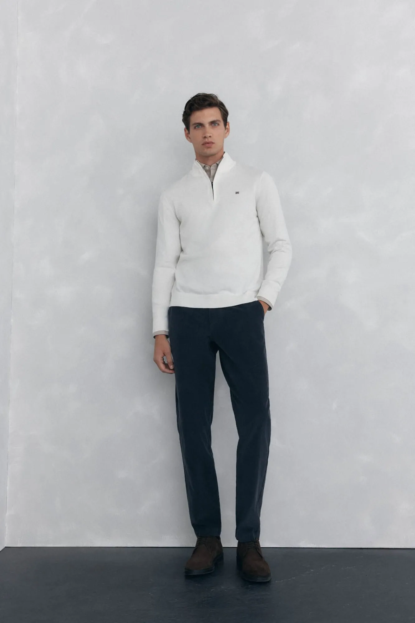 Pedro del Hierro Camisolas-Suéter semi-cisne Branco