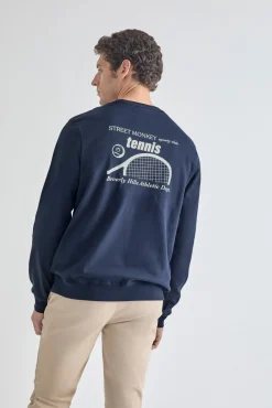 Street Monkey Sweatshirts-Sweatshirt Azul