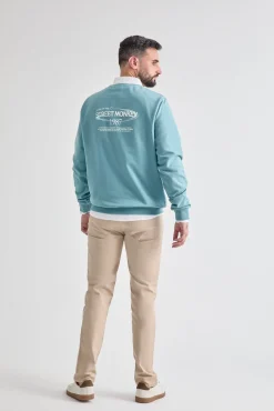 Street Monkey Sweatshirts-Sweatshirt Azul