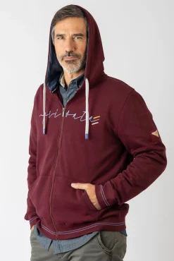 Privata Sweatshirts-Sweatshirt aberto com capuz e bolsos Granada